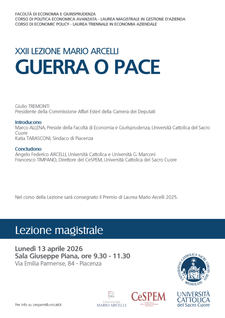 Locandina XII Lezione Mario Arcelli